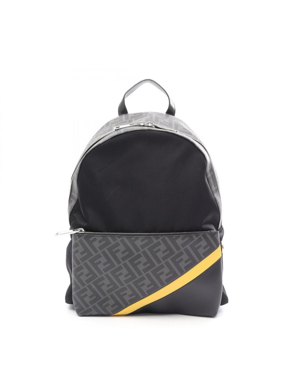 Fendi Diagonal Rucksack Backpack Nylon #291345F92B